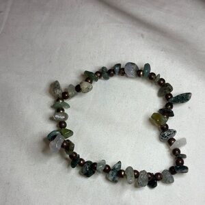 Natural Stone Beaded Bracelet